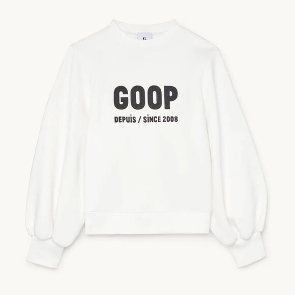 G. Label by goop white sweatshirt size xs - Picture 1 of 5